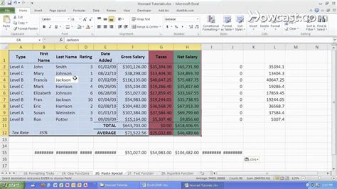 How To Use Paste Special Microsoft Excel YouTube