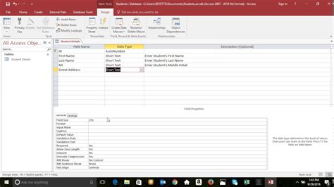 Video Lecture Microsoft Access From Scratch YouTube