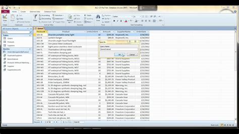 CrossTab Query Access YouTube