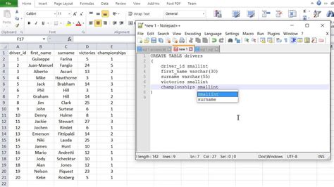 SQL Tutorial Create Database Table Data Input With