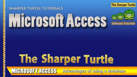 Microsoft Access Advantages Of Using A Database Vs A