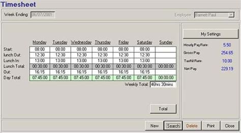 Download Microsoft Access Payroll Template Free