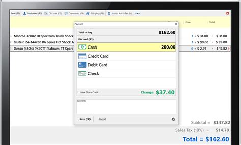 Free POS Software For Your Auto Repair Shop NEXTAR POS
