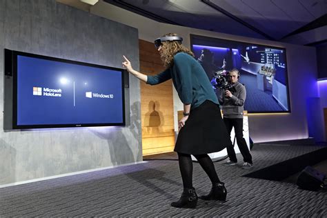 Redmond WA Microsoft Shows Off Windows And HoloLens