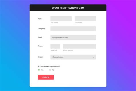 Best Free Bootstrap Registration Forms For All Sites