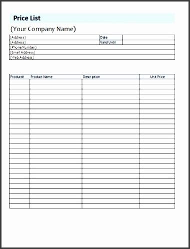 Microsoft Access Price List Template Qiux
