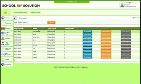 Library System School Management Software YouTube