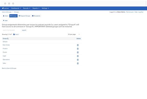 Microsoft Access Contract Management Database Template