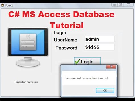 C MS Access Database Tutorial How To Open A Second