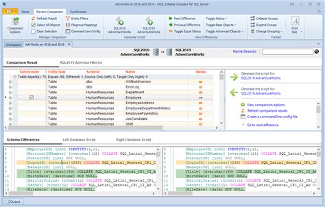 Schema Compare For SQL Server XSQL Software