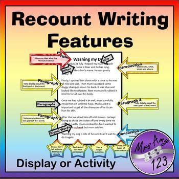 Best Recount Writing Ideas On Pinterest Narrative