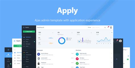 Apply Web Application Admin Template By Flatfull