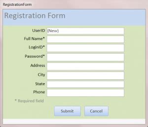 How To Create Registration Form IAccessWorld