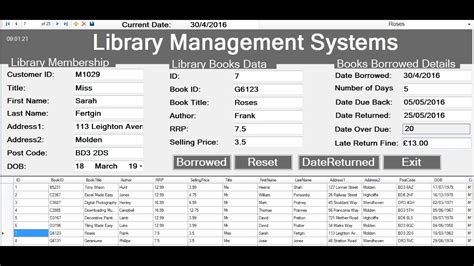 How To Create Library Management Systems With Database In