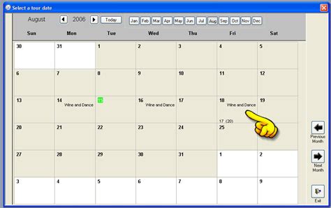 Performance Trying To Make An Efficient Calendar In