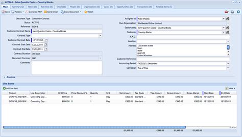 Contract Management Excel Spreadsheet LAOBING KAISUO