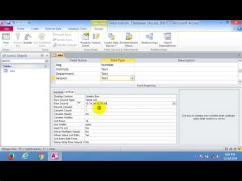 Microsoft Access Tutorial For Beginners YouTube