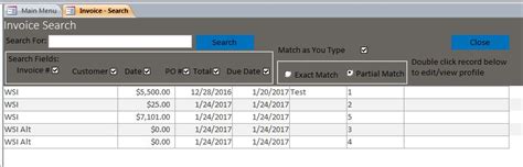 Basic Business Invoicing With Accounts Receivable Template