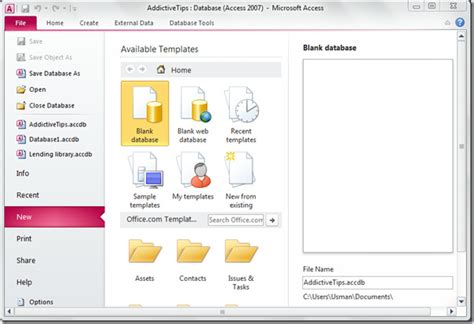 Microsoft Access Tutorial Basic Help Creating Database