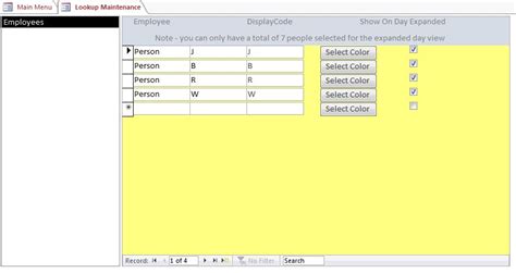 Enhanced Time Hour Tracking Database Template Time Clock