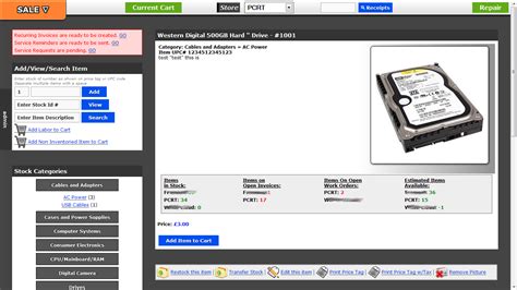 PC Repair Tracker PHP MySQL Computer Repair Shop