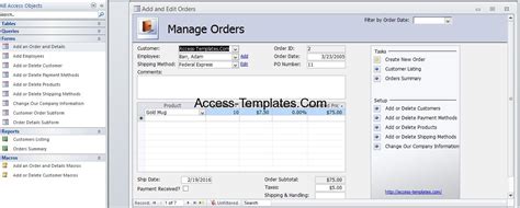 Inventory Management Database For Microsoft Access
