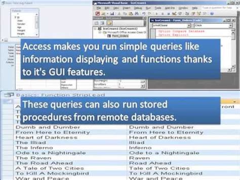 Why We Need To Use MS Access YouTube