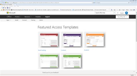 MS Access Templates On Office DEVelopers HUT