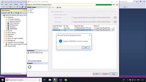 SQL Server How To Download And Restore The Northwind