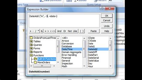 The DateAdd Function In Microsoft Access YouTube