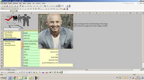 Excel Employee Database With Images YouTube