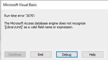 Vba How To Filter An MS Access Crosstab Query For