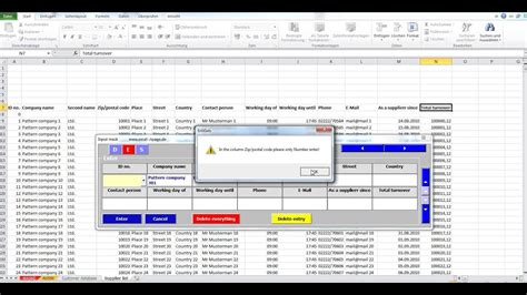 Create Databases In Excel From A Flexible Input Mask With