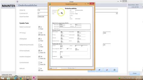 Maintenance System Microsoft Access YouTube