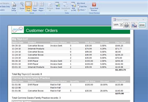 Report Builder For Microsoft Access The Better Access