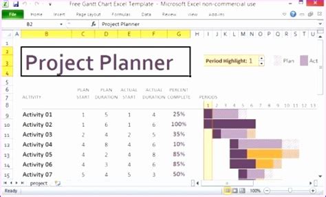 Project Management Template Excel Free Download Excel