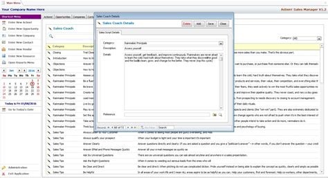 Microsoft Access Sales Manager Template MS Access Sales