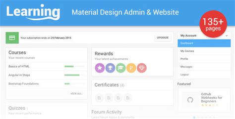 Learnly Learning Management System Template By