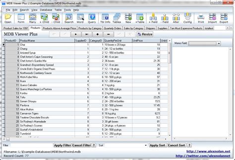 MDB Viewer Plus Full Windows Screenshot Windows Download