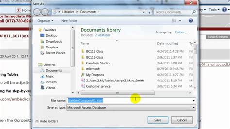 Download And Open Access Database Files YouTube