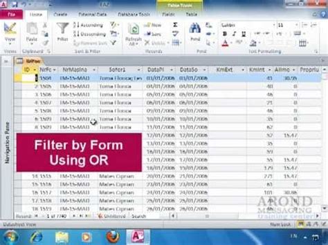 Using Access Filter By Form YouTube