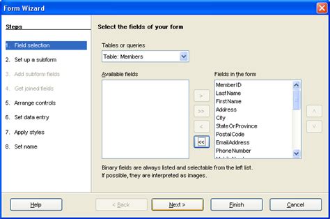 A Club Membership Database Apache OpenOffice Wiki