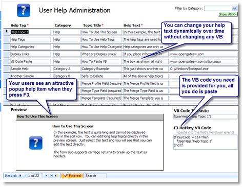 Enhance Your MS Access Database Microsoft Access Help