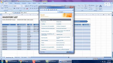 Warehouse Management System In Excel Complete New