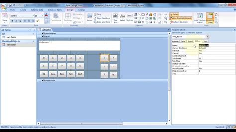 Microsoft Access How To Create Basic Calculator In Access