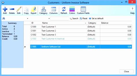 Excel Invoice Template With Database Excel Templates