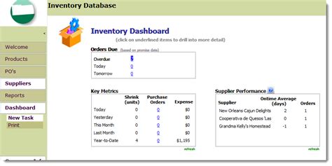 Microsoft Access Inventory Management Template OpenGate