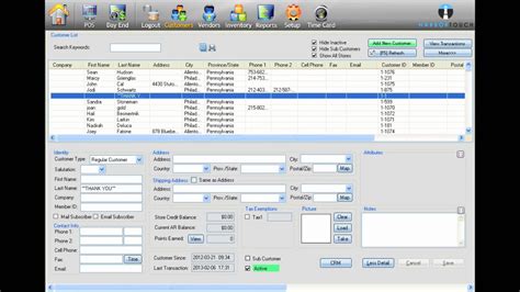 Retail Emp Access The Customer Database YouTube