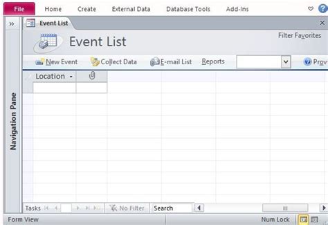 Event Management Template For Microsoft Access