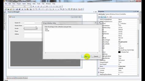 INSERT DELETE UPDATE AND SELECT Data In MS Access With